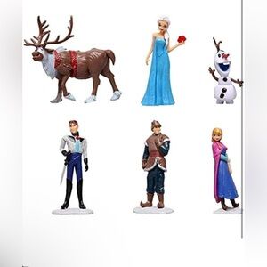 Frozen Adventure Figurine Set - Blue, Brown, White